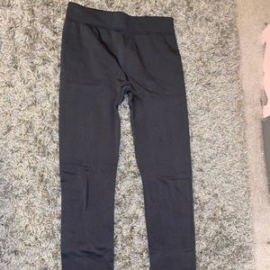 Black thermal leggings